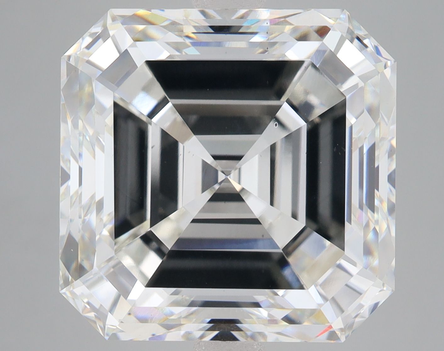 15.08 Carat ASSCHER Shape G Colour VS2 Clarity  Cut - White Lab Diamond - 1341558