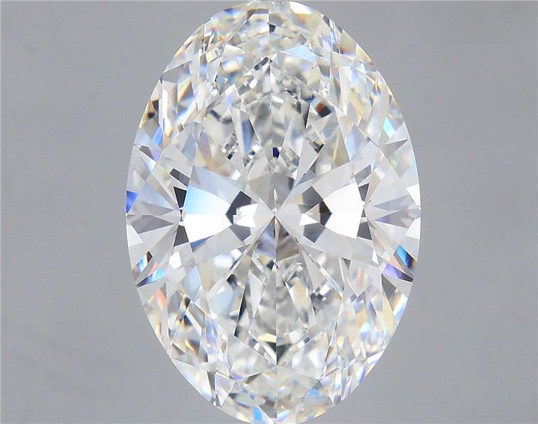 13.57ct Oval F VVS2 Lab-Grown Diamond