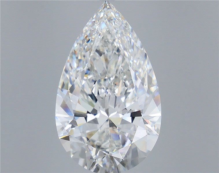12.57 Carat PEAR Shape F Colour VVS2 Clarity  Cut - White Lab Diamond - 1328286