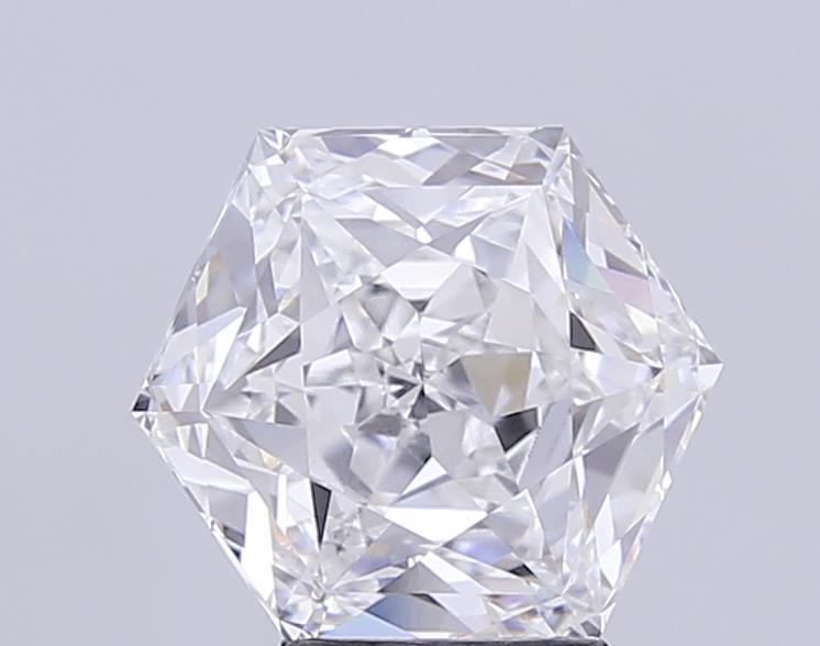 4.18ct Hexagonal E VS1 Lab-Grown Diamond