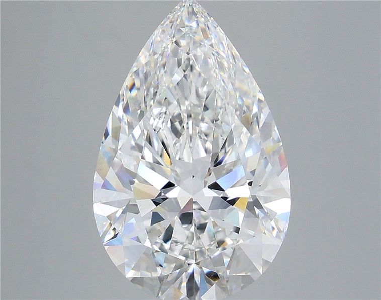 7.08ct Pear E VVS2 Lab-Grown Diamond