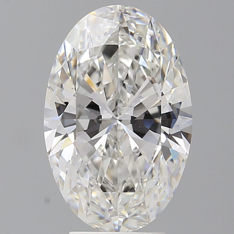 4.6ct Oval F VS2 Lab-Grown Diamond
