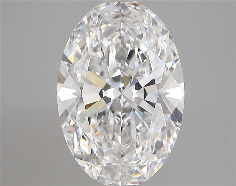 3.4ct Oval E VVS2 Lab-Grown Diamond