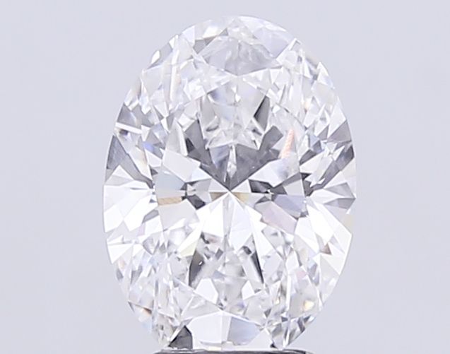 3.7ct Oval D VVS1 Lab-Grown Diamond
