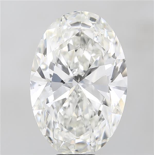 12.08ct Oval F VVS2 Lab-Grown Diamond