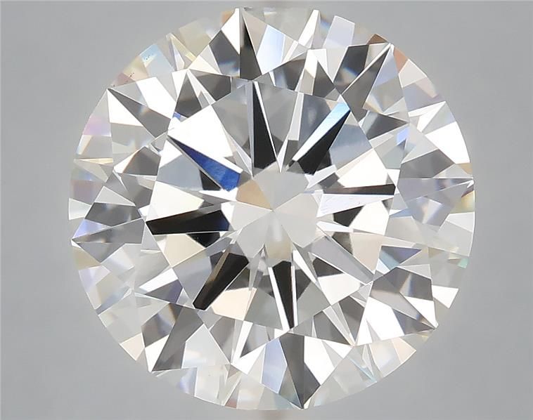 7.02ct Round F VVS2 Lab-Grown Diamond