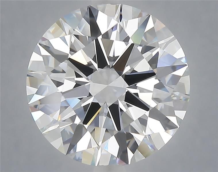 6.09ct Round F VVS2 Lab-Grown Diamond