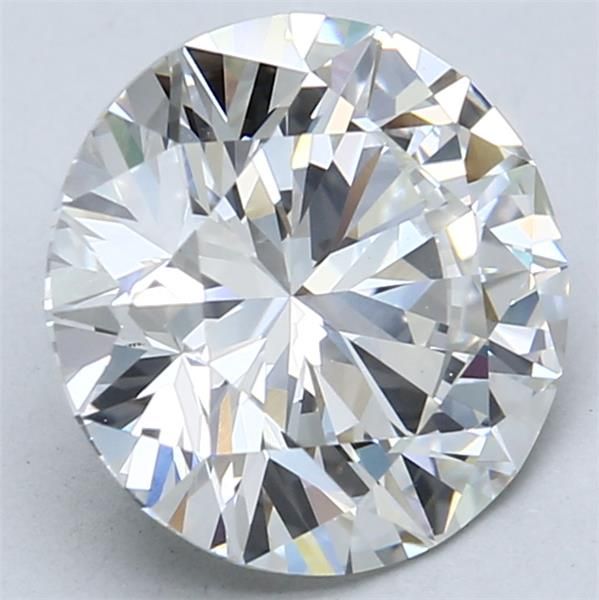 3.53ct Round F VVS2 Lab-Grown Diamond