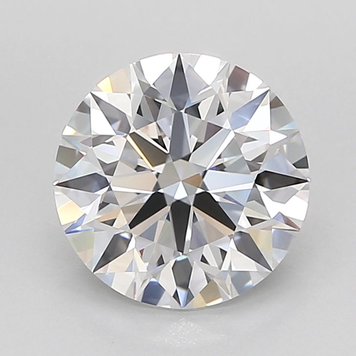 2.56ct Round D VVS2 Lab-Grown Diamond