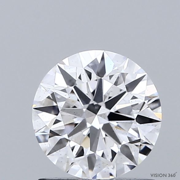 1.07ct Round F SI1 Lab-Grown Diamond