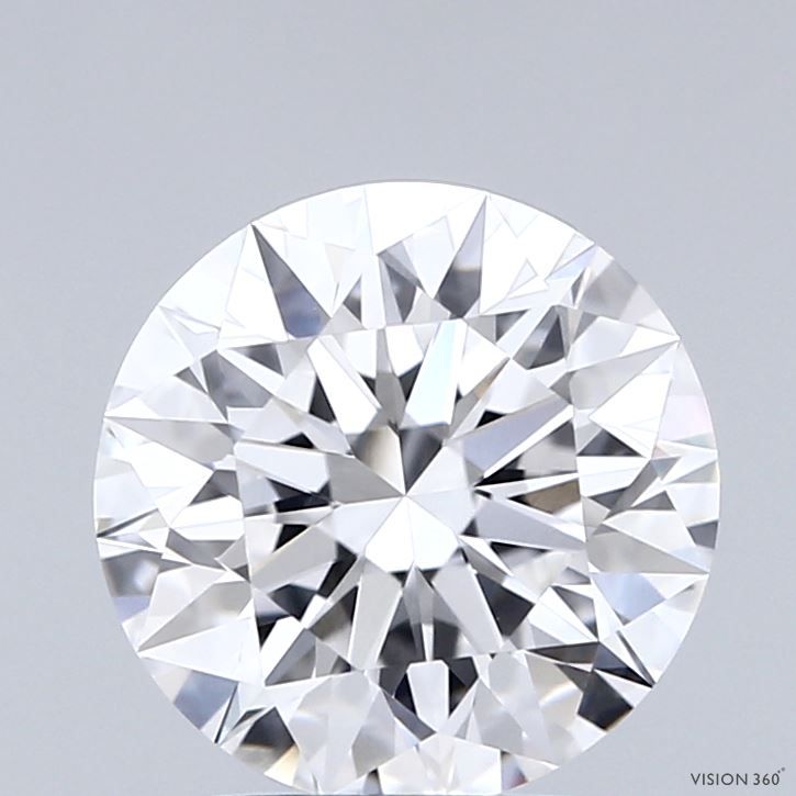 2.42ct Round D VVS2 Lab-Grown Diamond