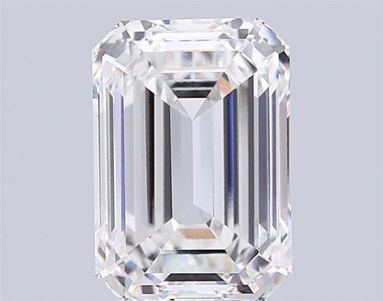 9.86 Carat EMERALD Shape F Colour VS1 Clarity  Cut - White Lab Diamond - 1367006