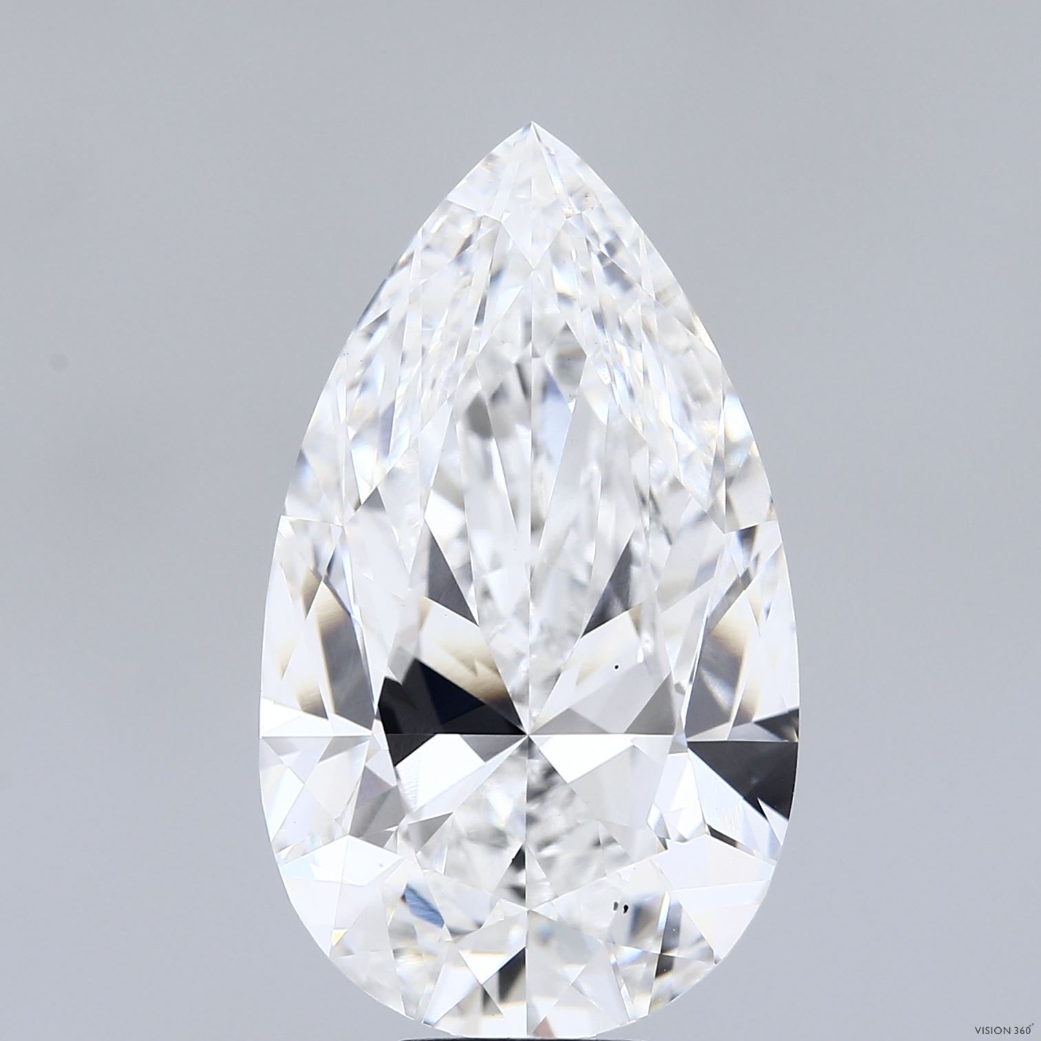 12.00 Carat PEAR Shape F Colour VS1 Clarity  Cut - White Lab Diamond - 1616972
