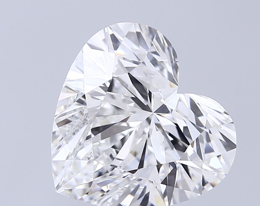 5.51ct Heart E VVS2 Lab-Grown Diamond