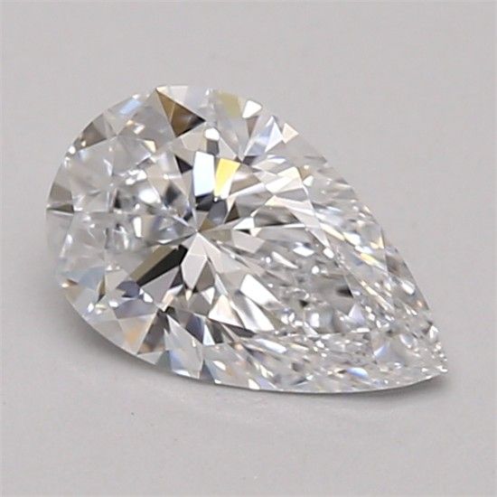 0.7ct Pear D IF Lab-Grown Diamond