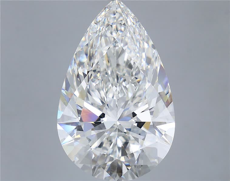 9.54 Carat PEAR Shape E Colour VVS2 Clarity  Cut - White Lab Diamond - 1822245