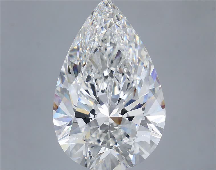 9.57 Carat PEAR Shape E Colour VS1 Clarity  Cut - White Lab Diamond - 1822244