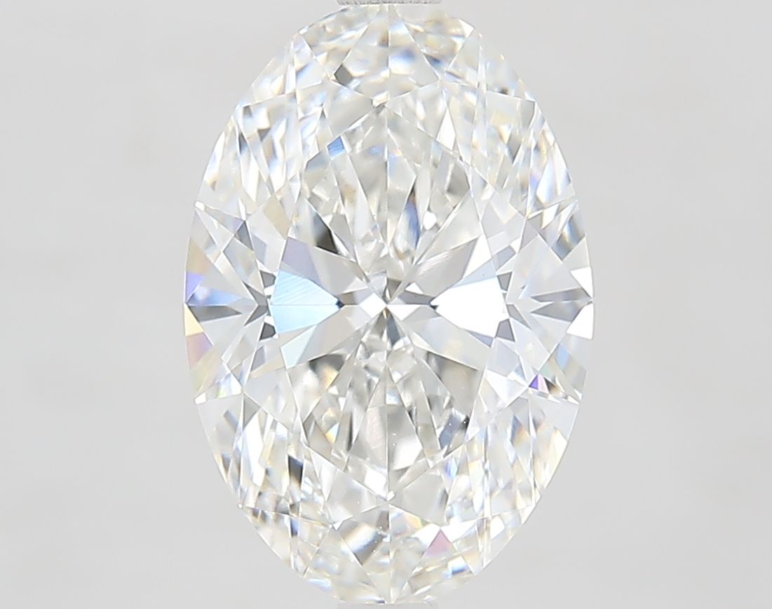 3.79ct Oval F VVS2 Lab-Grown Diamond