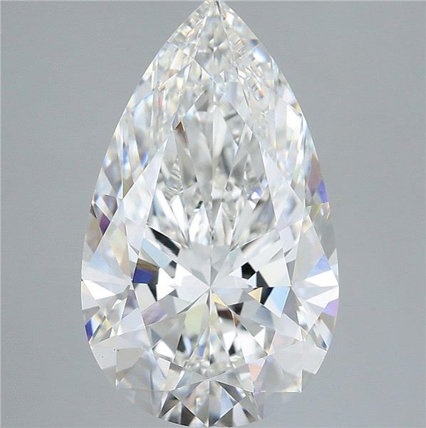 5.59ct Pear F VS1 Lab-Grown Diamond