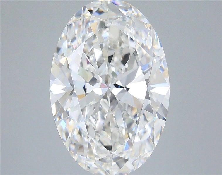 4.35ct Oval F VVS2 Lab-Grown Diamond