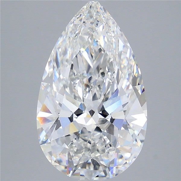 5.1ct Pear F VS1 Lab-Grown Diamond