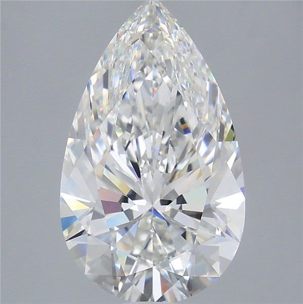 5.1ct Pear F VVS2 Lab-Grown Diamond
