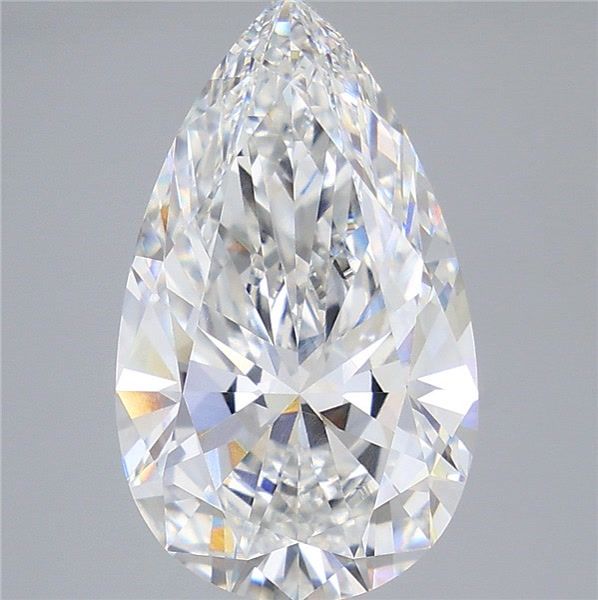 5.53ct Pear E VVS2 Lab-Grown Diamond