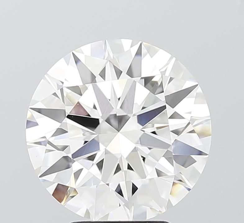 4.07ct Round F VVS2 Lab-Grown Diamond