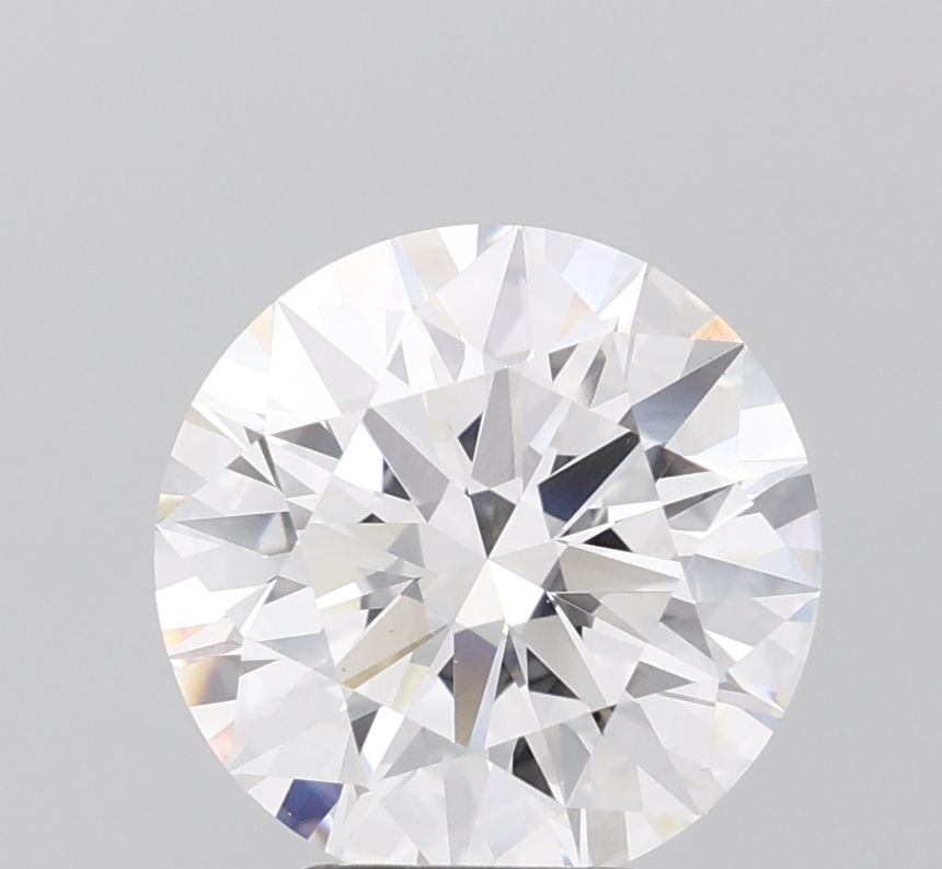 4.07ct Round F VVS2 Lab-Grown Diamond