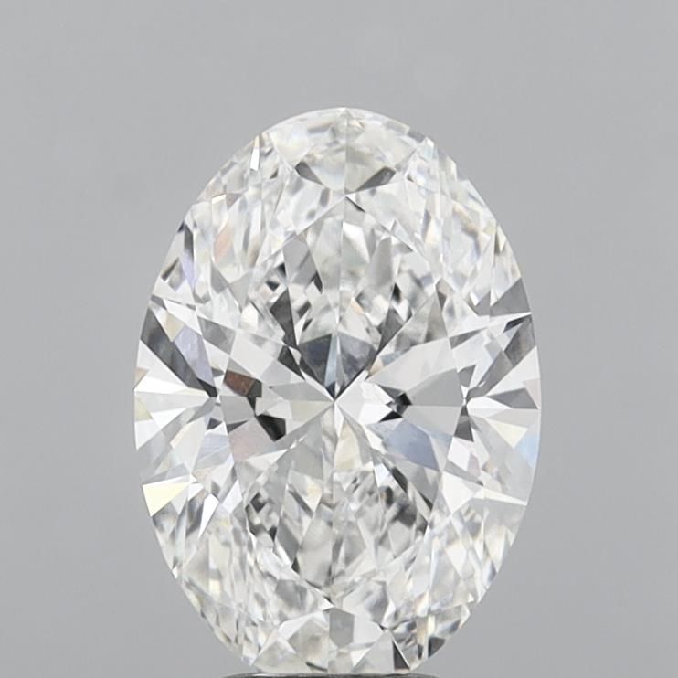4.09ct Oval F VVS2 Lab-Grown Diamond