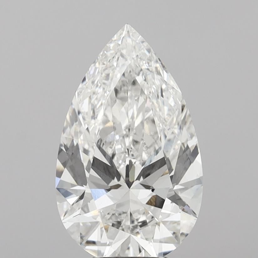 5.09ct Pear F VVS2 Lab-Grown Diamond