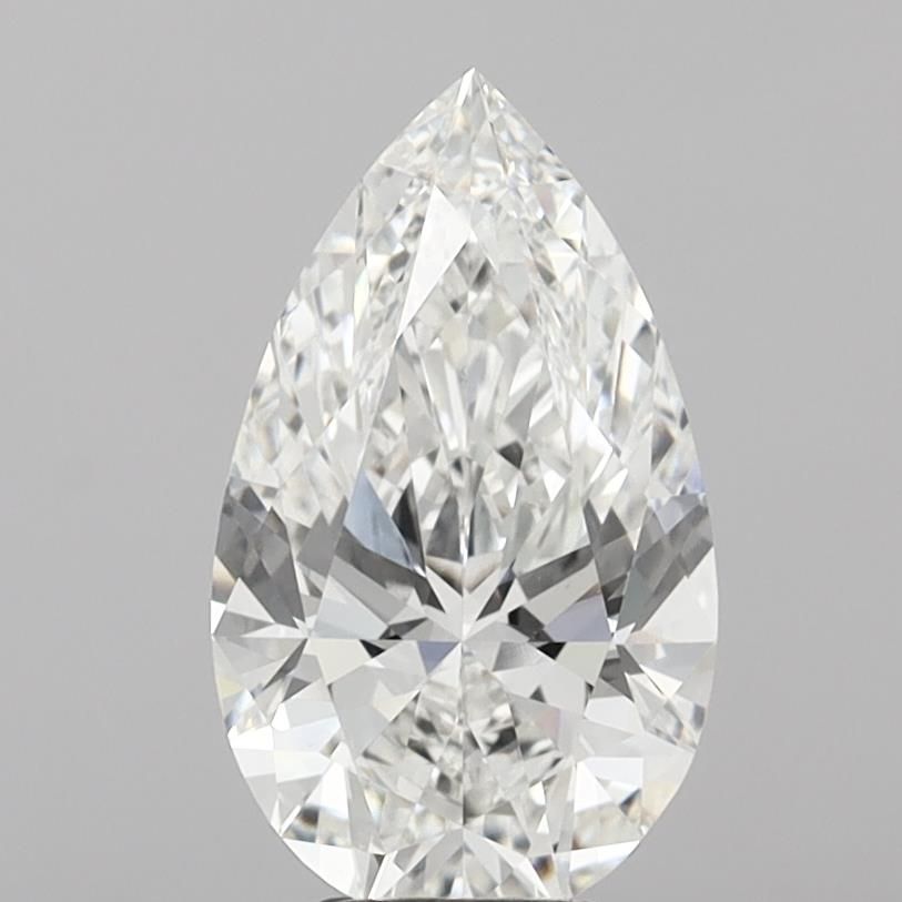 5.08ct Pear F VVS2 Lab-Grown Diamond