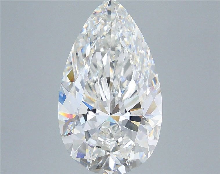 6.1ct Pear E VVS2 Lab-Grown Diamond