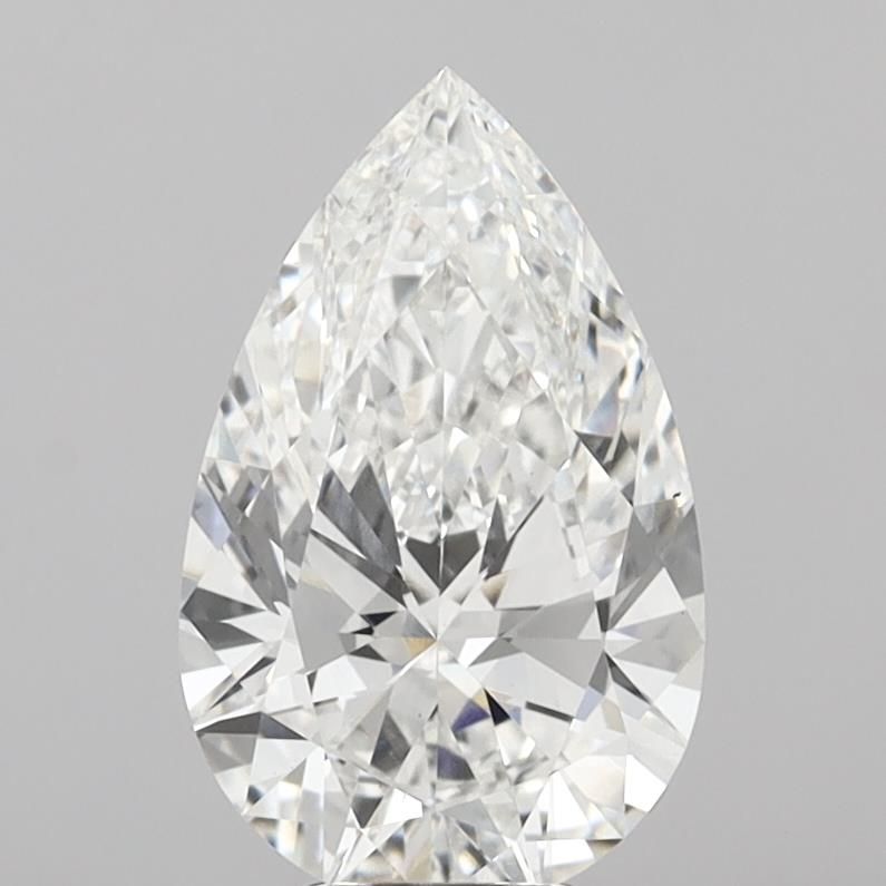 5.08ct Pear F VS1 Lab-Grown Diamond