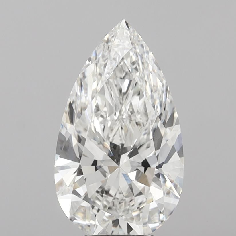 5.09ct Pear F VVS2 Lab-Grown Diamond