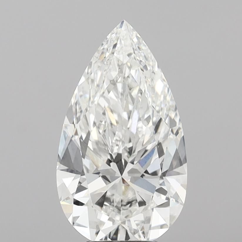 5.07ct Pear F VVS2 Lab-Grown Diamond