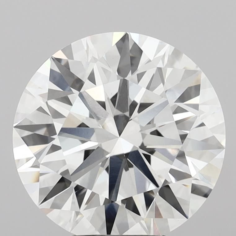 5.09ct Round F VVS2 Lab-Grown Diamond