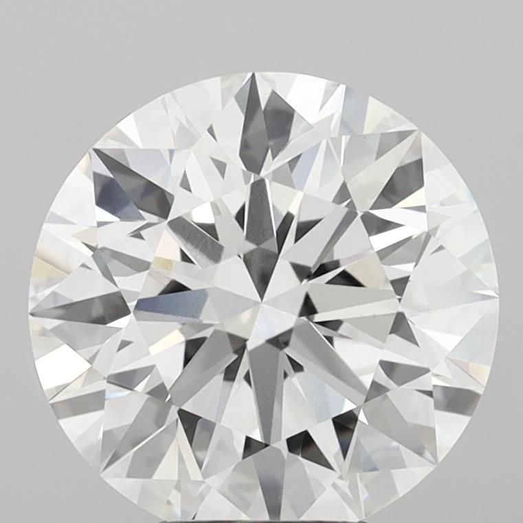 5.09ct Round F VVS2 Lab-Grown Diamond