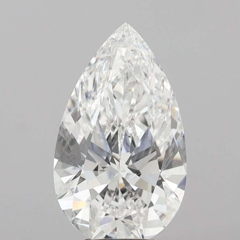5.09ct Pear F VVS2 Lab-Grown Diamond