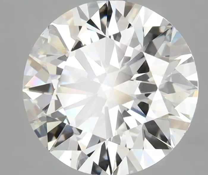 3.72ct Round F VS2 Lab-Grown Diamond