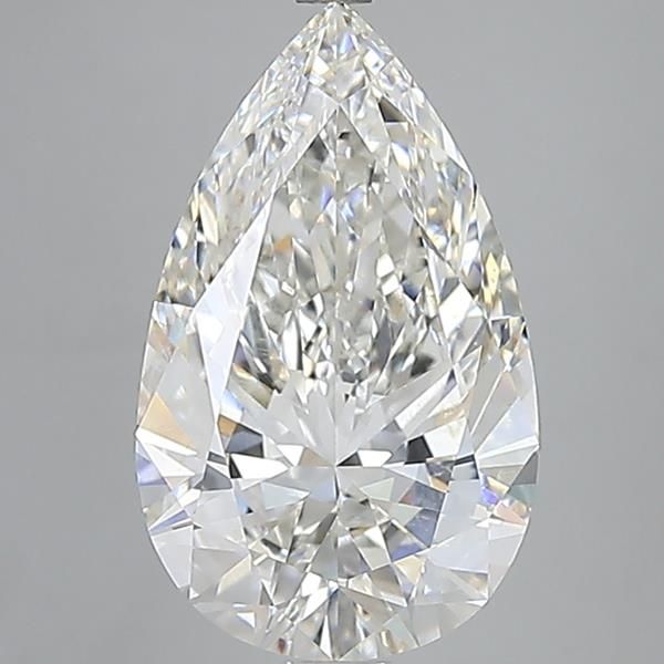 7.44ct Pear F VVS2 Lab-Grown Diamond