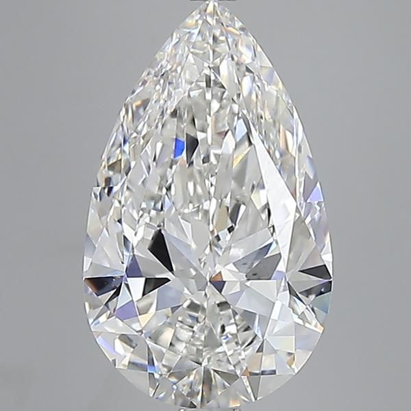 10.04 Carat PEAR Shape F Colour VVS2 Clarity  Cut - White Lab Diamond - 1276592