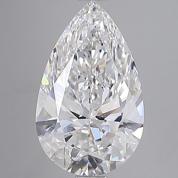 6.09ct Pear E VVS2 Lab-Grown Diamond