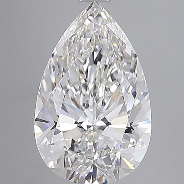7.56ct Pear F VVS2 Lab-Grown Diamond