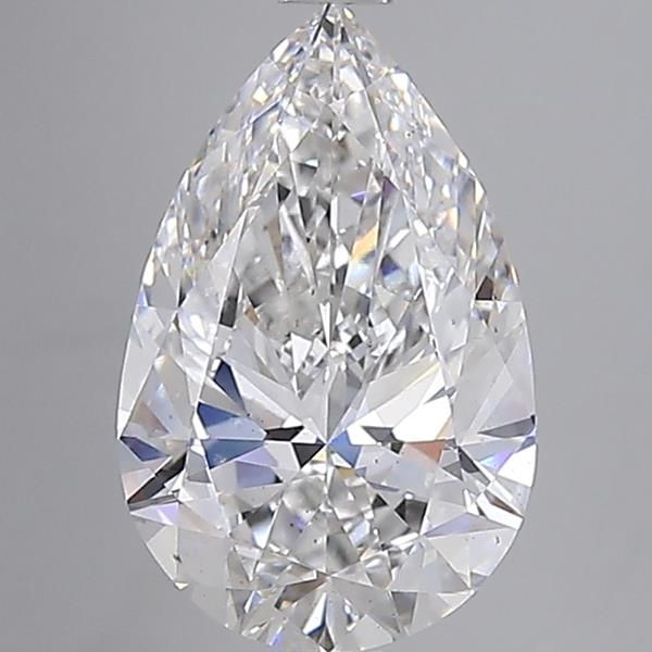7.01ct Pear F VS2 Lab-Grown Diamond
