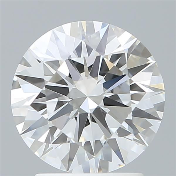 2.22ct Round F VVS2 Lab-Grown Diamond