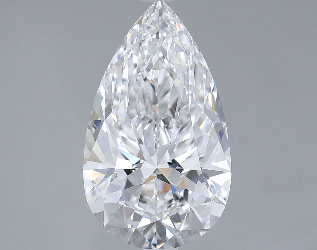 2.55ct Pear D VVS1 Lab-Grown Diamond