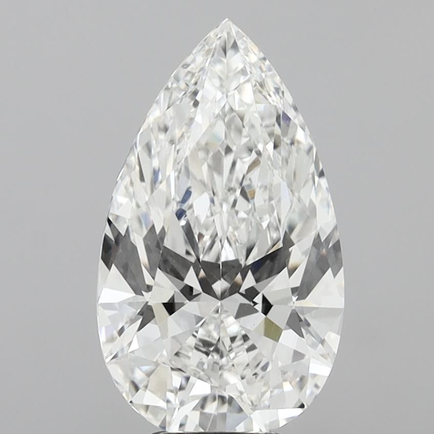 6.09ct Pear E VVS2 Lab-Grown Diamond