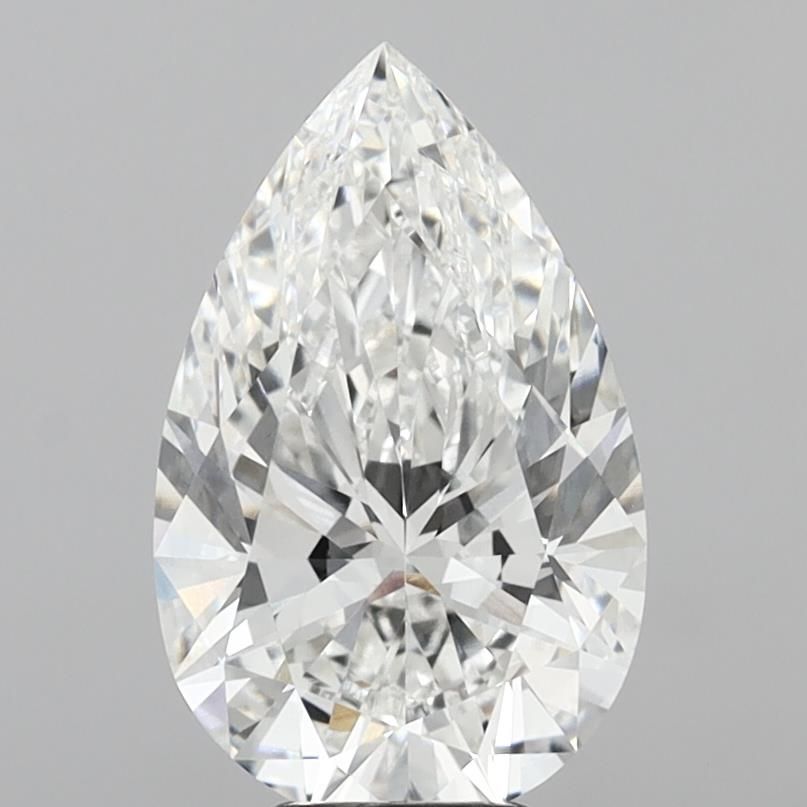 6.04ct Pear E VVS2 Lab-Grown Diamond