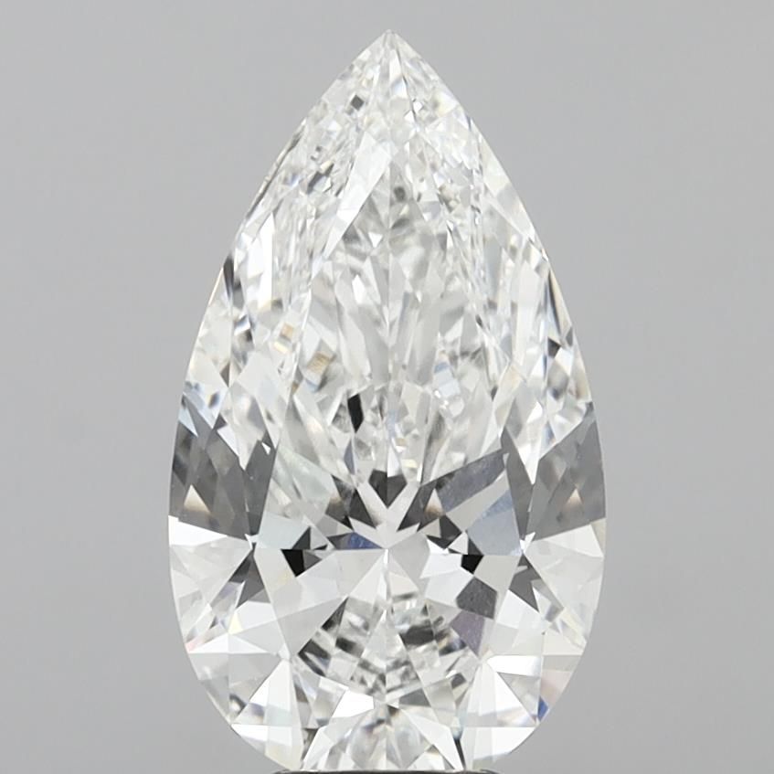 6.06ct Pear E VVS2 Lab-Grown Diamond